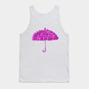 Floral sun shade Tank Top